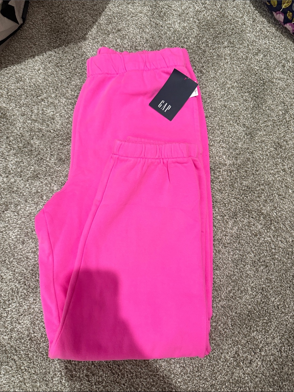 GAP Bright Hot Pink Women's Sweatpants